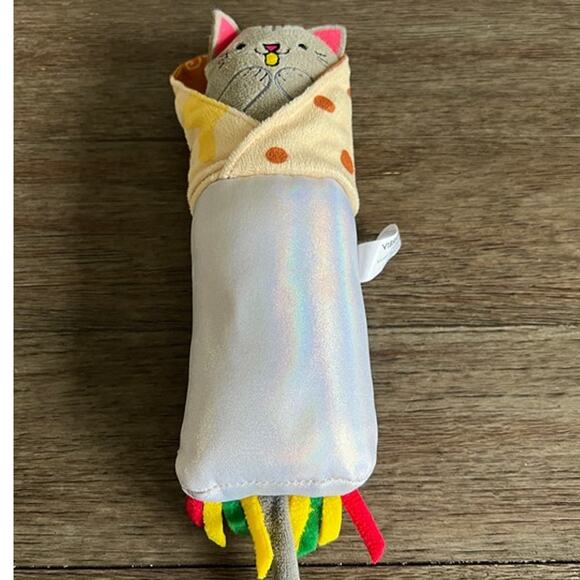 Vibrant Life Burrito Kicker Catnip‎ Crinkle Cat Toy - Picture 1 of 5